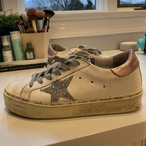 USED PLATFORM SUPERSTAR GOLDEN GOOSE (180$)